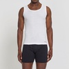 True Religion Lightweight Tank Tops for Men 5 Pack Undershirt Ribbed Cotton(White/Grey/Navy)