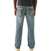 True Religion Men’s Ricky Super T Straight Leg Denim Jeans for Men(Alley Loop Light Wash)