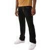 True Religion Men’s Ricky Super T Straight Leg Denim Jeans for Men(Black Rinse)