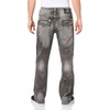 True Religion Men’s Ricky Super T Straight Leg Denim Jeans for Men(Greymouth Wash)
