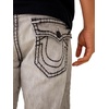 True Religion Men’s Ricky Super T Straight Leg Denim Jeans for Men(Hxzg)