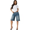 True Religion Women’s Crystal Buddha Baby Tee(Optic White)