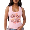 True Religion Women’s OG SRS Halter Tank(Orchid Pink)