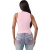 True Religion Women’s OG SRS Halter Tank(Orchid Pink)
