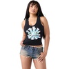 True Religion Women’s OG SRS Halter Tank(Jet Black)