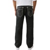 True Religion Coated Bobby Super T Flap Jeans for Men | 32”