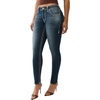 True Religion Jennie Flap Super T Skinny Jeans for Women
