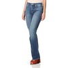 True Religion Women’s Becca Mid Rise Bootcut Jeans(Blurred Haze)