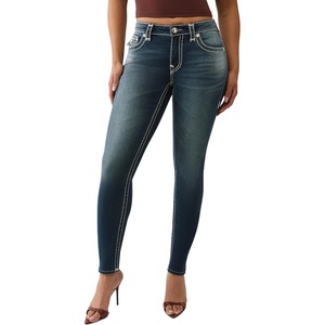True Religion Jennie Flap Super T Skinny Jeans for Women