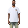 True Religion Men’s Short Sleeve Stacked Logo Tee – 100% Cotton, Soft, Comfortable, Durable T-Shirt(Optic White)
