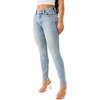 True Religion Women’s Jennie Mid Rise Curvy Skinny Jeans(Peak Spot)