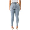 True Religion Women’s Jennie Mid Rise Curvy Skinny Jeans(Peak Spot)