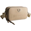 Concept One Women’s True Religion Camera Bag, Women’s Mini Shoulder Handbag With Embossed Logo and Adjustable Shoulder Strap(Tan)