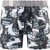 True Religion Boys Underwear 5 Pack Modal Premium Boxer Briefs Boys 6-18(Mint/Grey/Black)