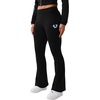True Religion Women’s Branded Bootcut Pant(Jet Black)