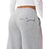 True Religion Women’s Crystal Baggy Jogger | Drawstring Waistband(Heather Grey)
