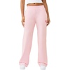 True Religion Women’s Crystal Straight Leg Sweat Pant | Soft Velour(Fairytale)