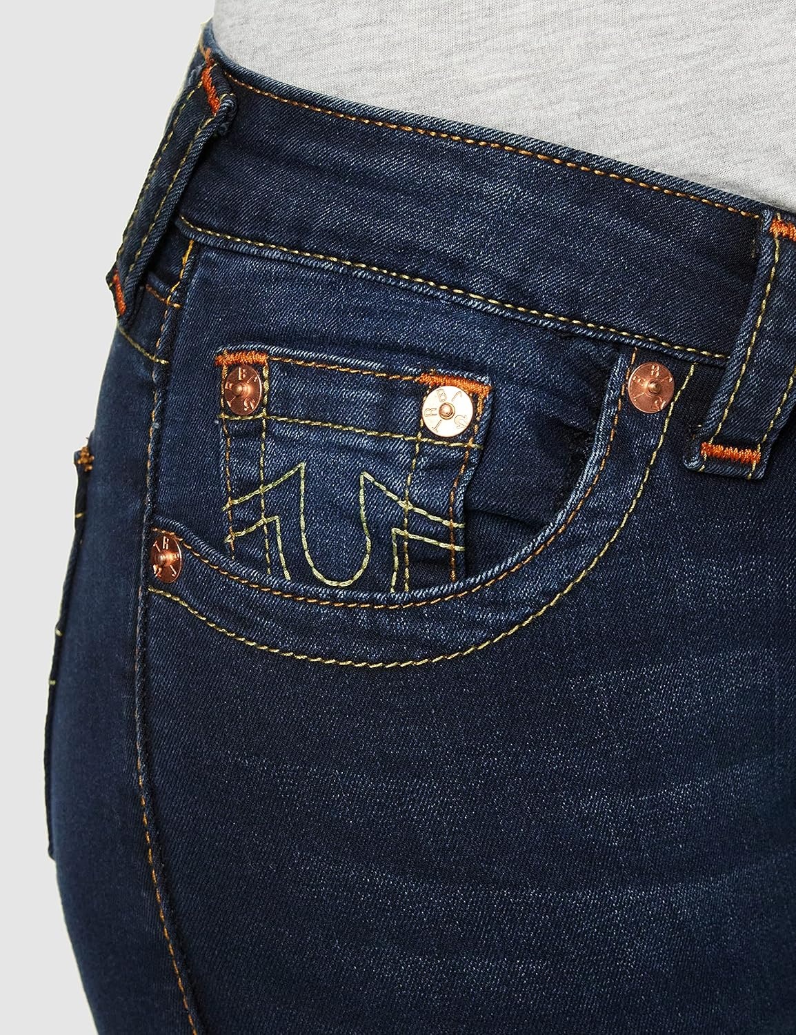 image:imageTrue Religion Womens Jennie Curvy Skinny JeanIndigo Upgrade
