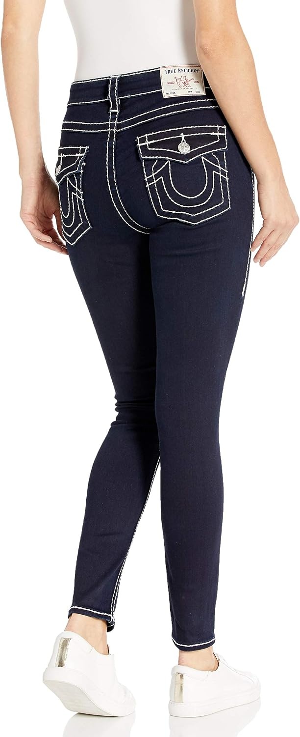 image:imageTrue Religion Womens Jennie Curvy Skinny JeanSample Body Rinse