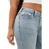 True Religion Women’s Becca Crystal Flap Mid Rise Bootcut Jean(Peak Spot)