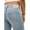 True Religion Women’s Becca Crystal Flap Mid Rise Bootcut Jean(Peak Spot)