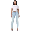 True Religion Women’s Crystal Horseshoe Baby Tee – 95% Cotton 5% Elastane, Crew Neck, Fitted Silhouette(Optic White)