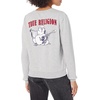 True Religion Women’s Heritage Buddha Pullover(Heather Grey)