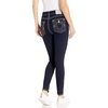 True Religion Women’s Jennie Curvy Skinny Jean(Sample Body Rinse)