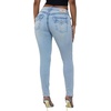 True Religion Women’s Jennie Mid Rise Skinny Jeans(Dandelion Drop)