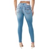 True Religion Women’s Jennie Mid Rise Skinny Jeans(Low Tide)