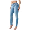 True Religion Women’s Jennie Mid Rise Skinny Jeans(Low Tide)