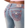 True Religion Women’s Jennie Mid Rise Skinny Jeans(Marina Fog)