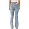 True Religion Women’s Joey Mid Rise Flare Jeans(Peak Spot)