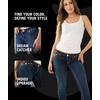 True Religion Women’s Stella Low Rise Skinny Jean(Indigo Upgrade)